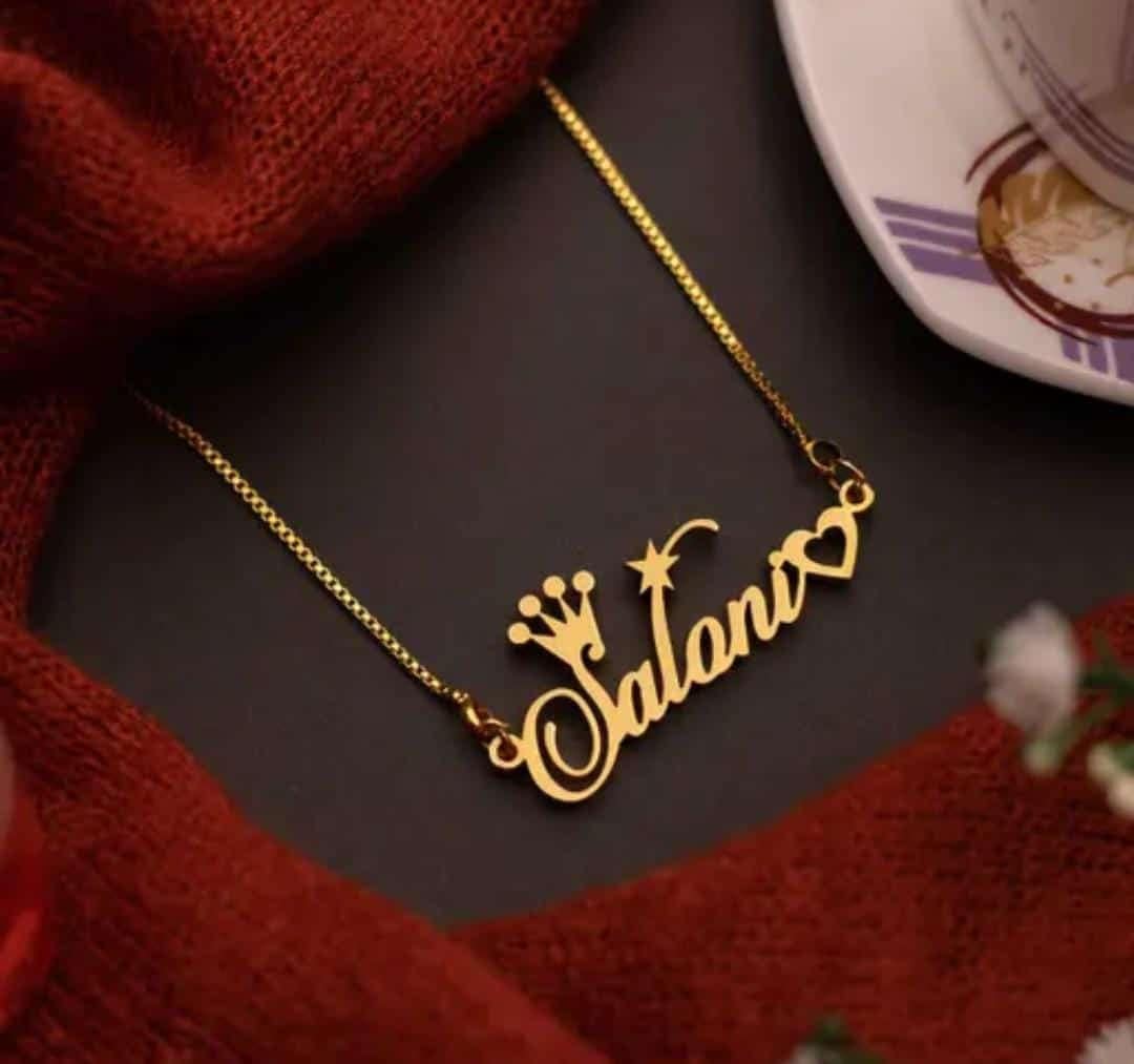 Name Pendant Mangalsutra & Name Necklace