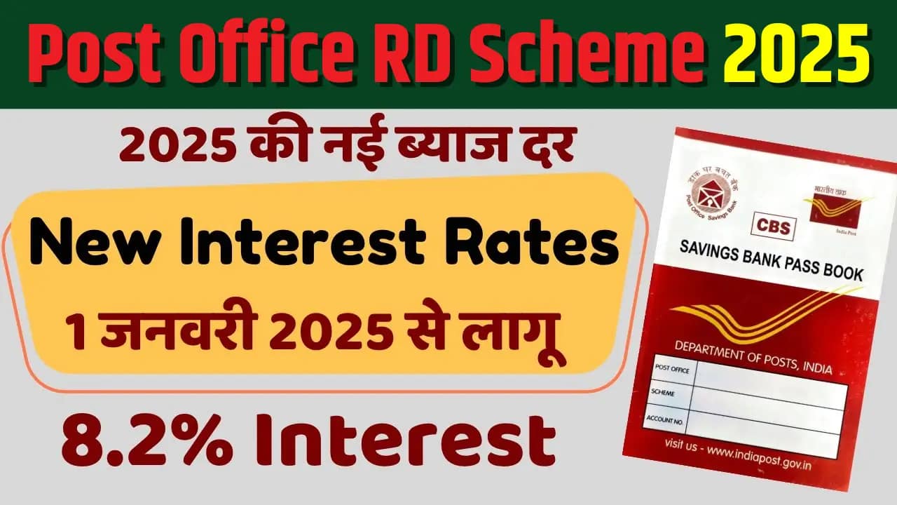 Post office RD scheme 2025